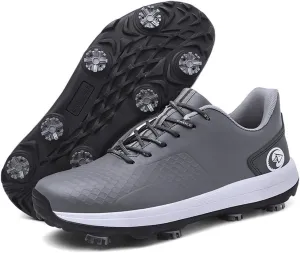 UCUZMI Golf Training Shoes for Men Outdoor Waterproof Golf Sport Sneakers Lightweight Golf Fitness Trainers