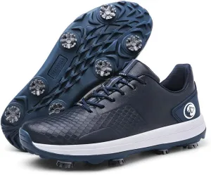 UCUZMI Golf Training Shoes for Men Outdoor Waterproof Golf Sport Sneakers Lightweight Golf Fitness Trainers