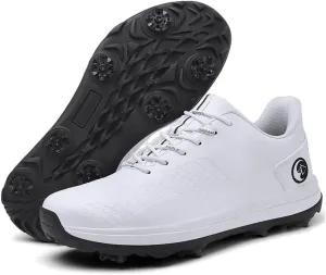UCUZMI Golf Training Shoes for Men Outdoor Waterproof Golf Sport Sneakers Lightweight Golf Fitness Trainers