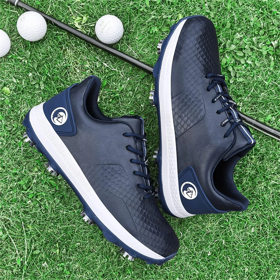 UCUZMI Golf Training Shoes for Men Outdoor Waterproof Golf Sport Sneakers Lightweight Golf Fitness Trainers