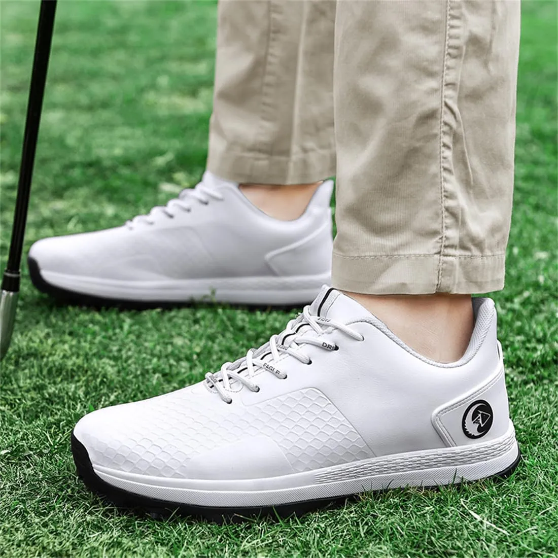 UCUZMI Golf Training Shoes for Men Outdoor Waterproof Golf Sport Sneakers Lightweight Golf Fitness Trainers