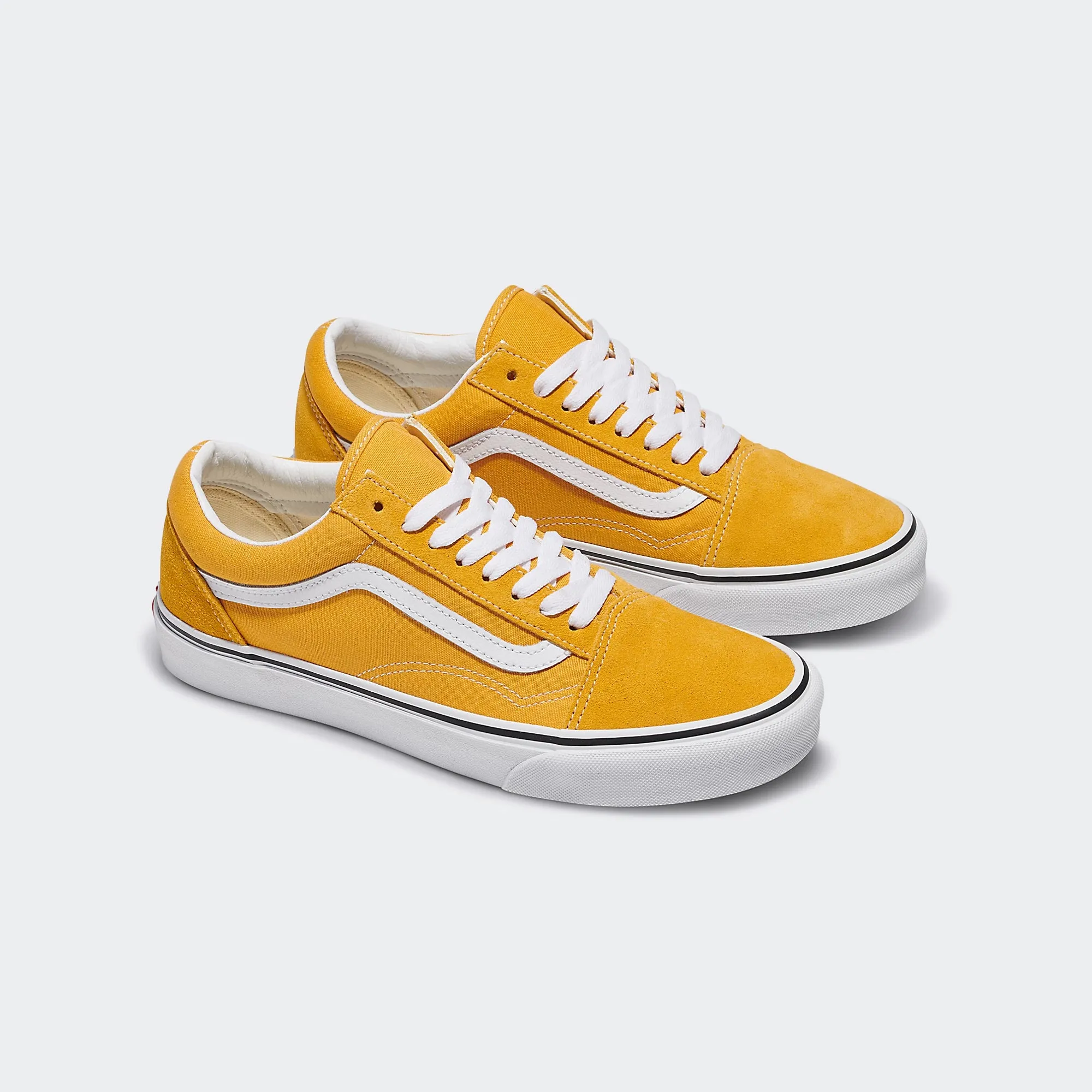 Unisex Vans Canvas Old Skool Shoes Golden Glow