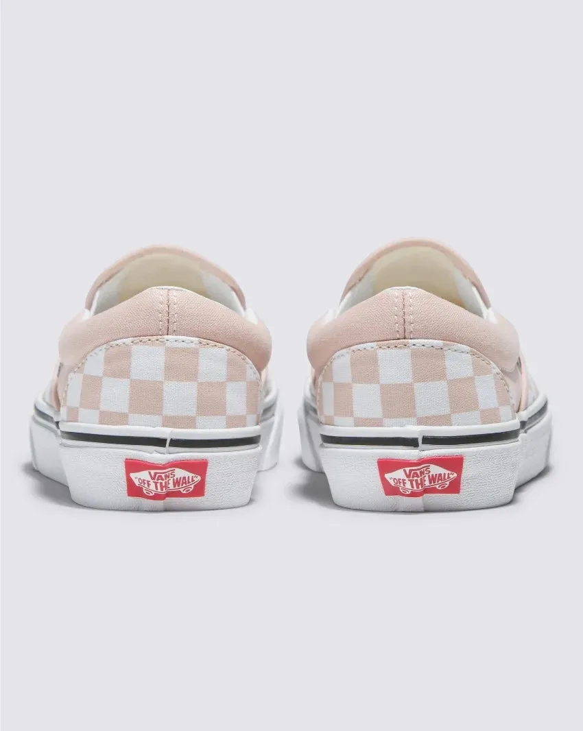 VANS Classic Slip-On Color Theory Checkerboard Rose Smoke - Pink