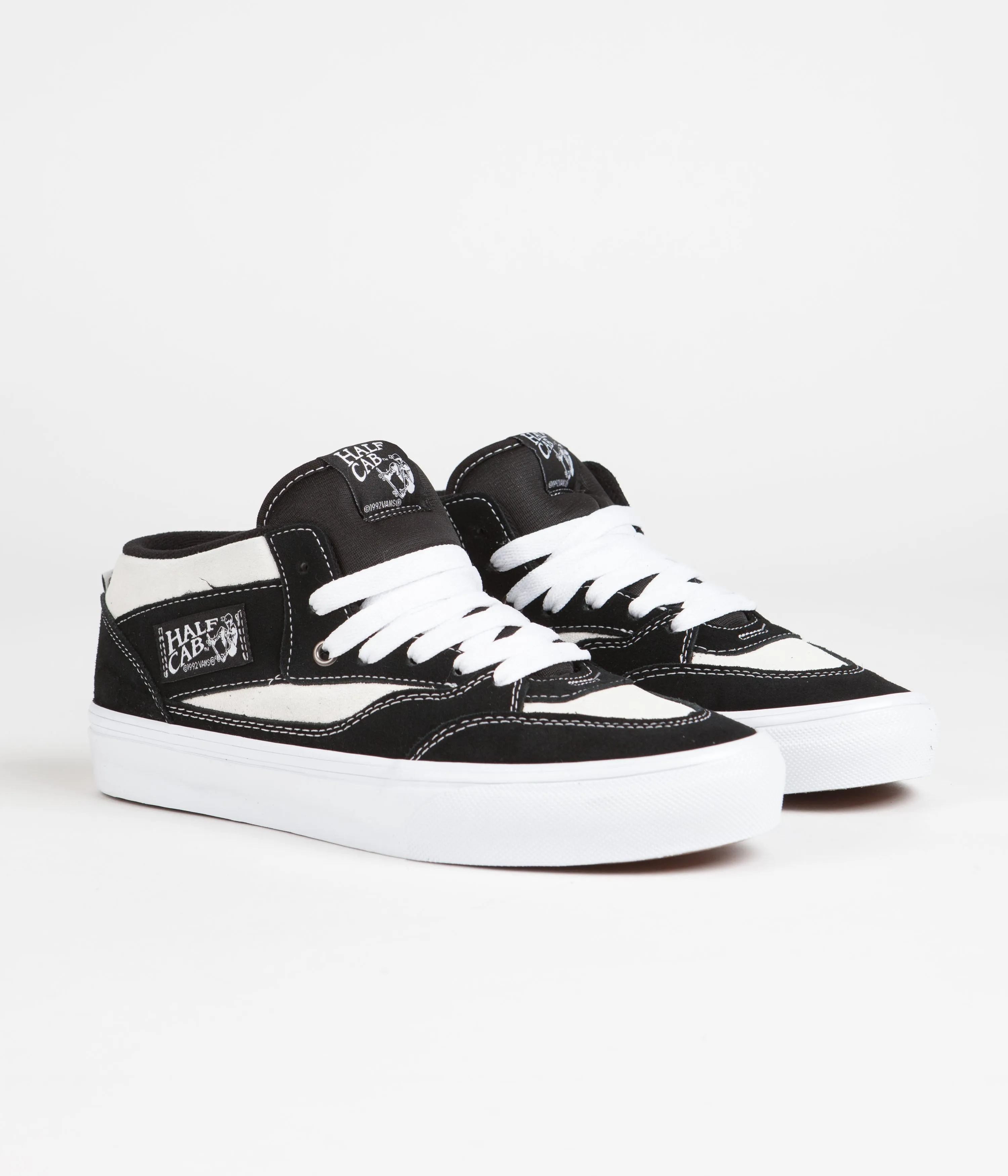 Vans Skate Half Cab '92 Shoes - Black / Marshmallow