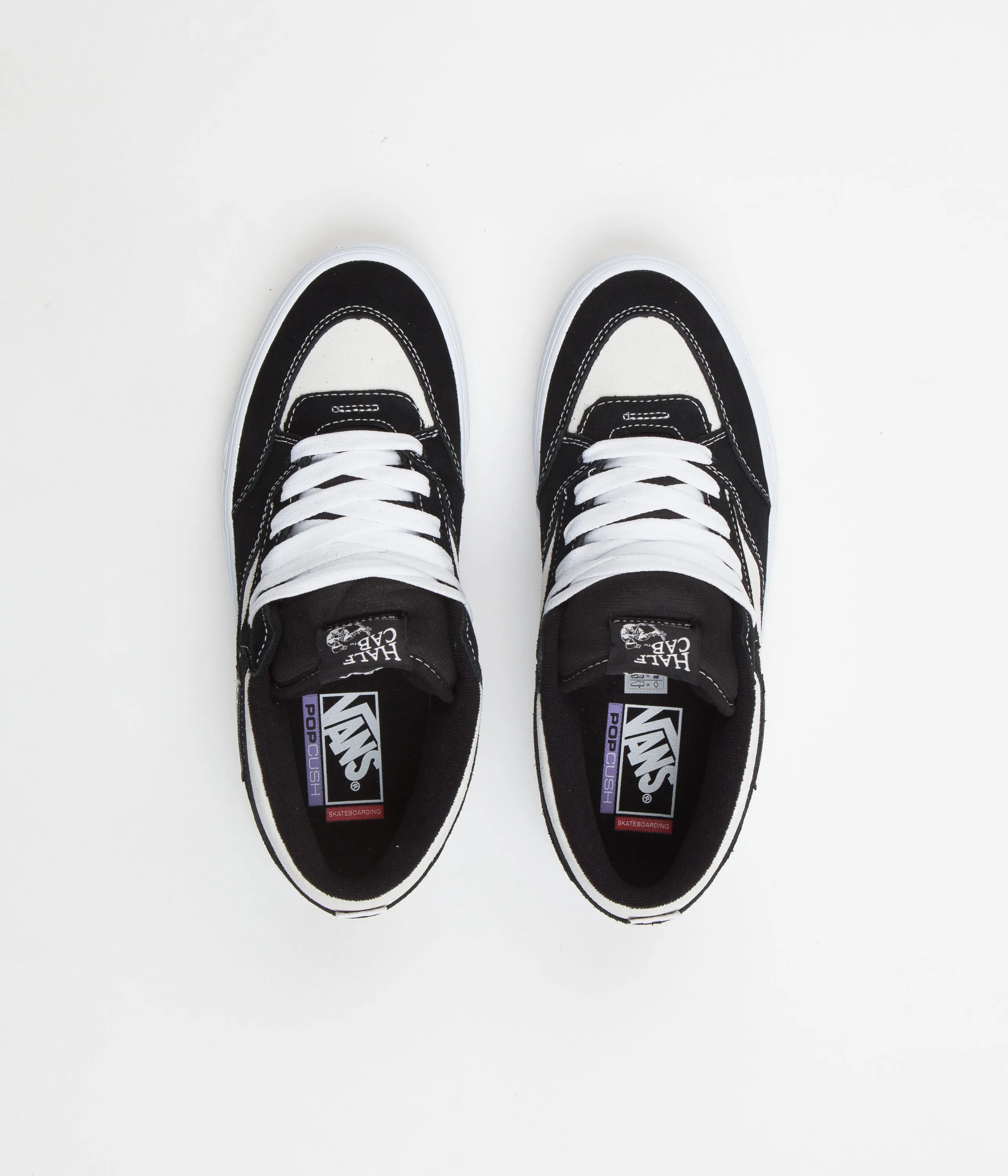 Vans Skate Half Cab '92 Shoes - Black / Marshmallow