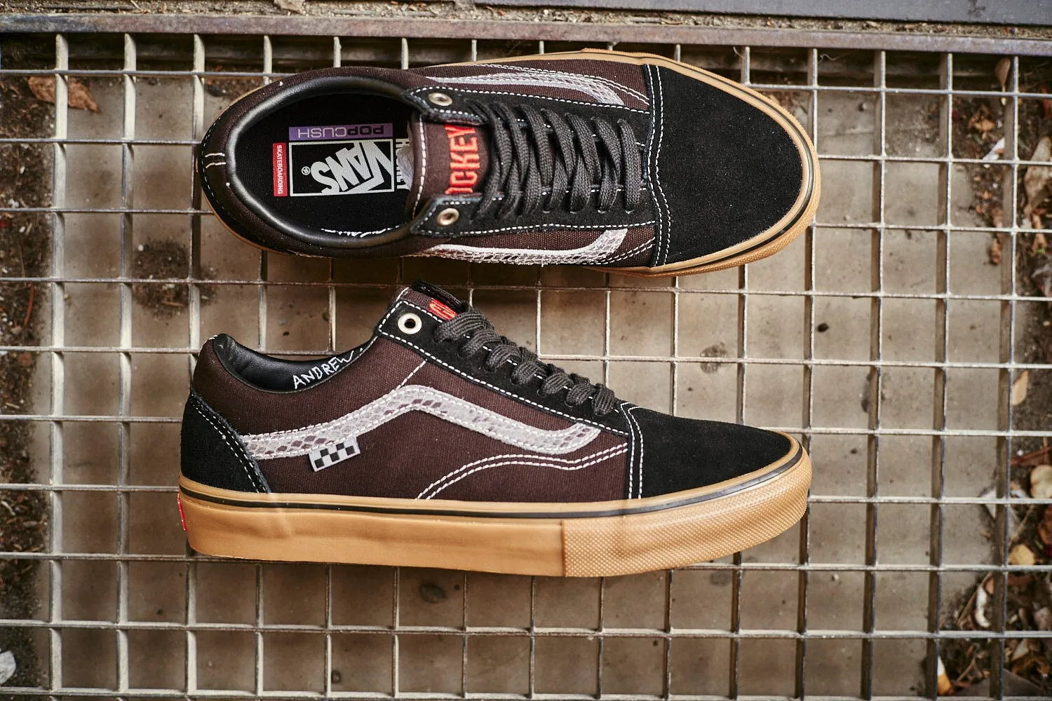 Vans X Hockey Skate Old Skool Herren Skate Schuhe