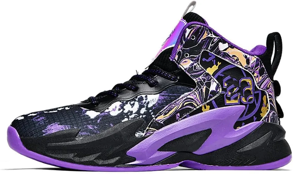 VAXAV Unisex High Top Basketball Shoes Outdoor Sports Running Tennis Sneakers