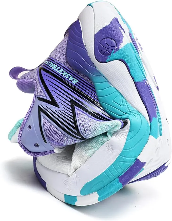 VAXAV Unisex Professional Outdoor Sports Sneakers High Top Basketball Athletic Running Tennis Shoes