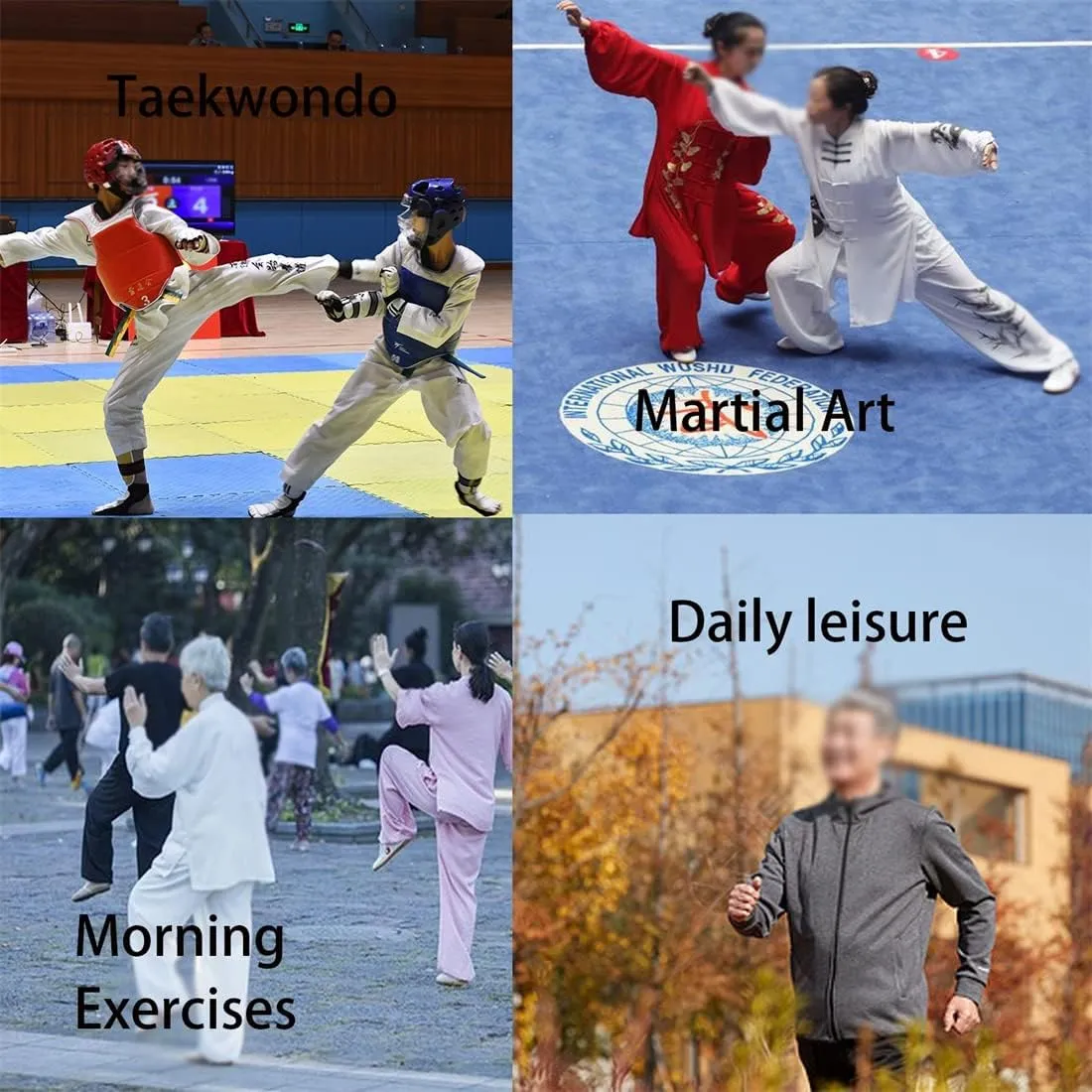 VEACAM Taekwondo Shoes, Ultralight Leather Martial Arts Sneakers Anti-Slip Kung Fu Taichi Training Shoes for Adults and Children