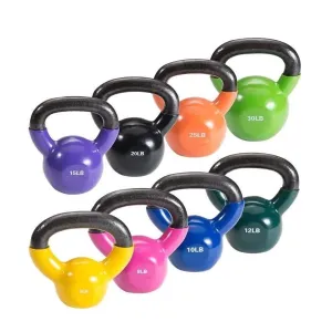 Warrior Vinyl Dipped Kettlebells