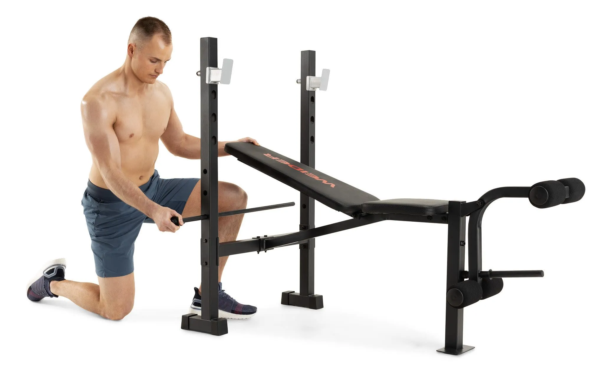 Weider Legacy Standard Bench & Rack, 410 Lb