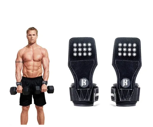 Weight Lifting Grips Straps Training Wrist Support for Workout