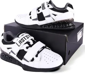 Weightlifting Shoes Men women Breathable Leather Gym Lifting Sneakers Support Balance Training Shoes Non-Slip Wear Resistant Sole Squat Shoe Deadlifting Fitness Indoor Cross-Trainer unisex,38-45 EU