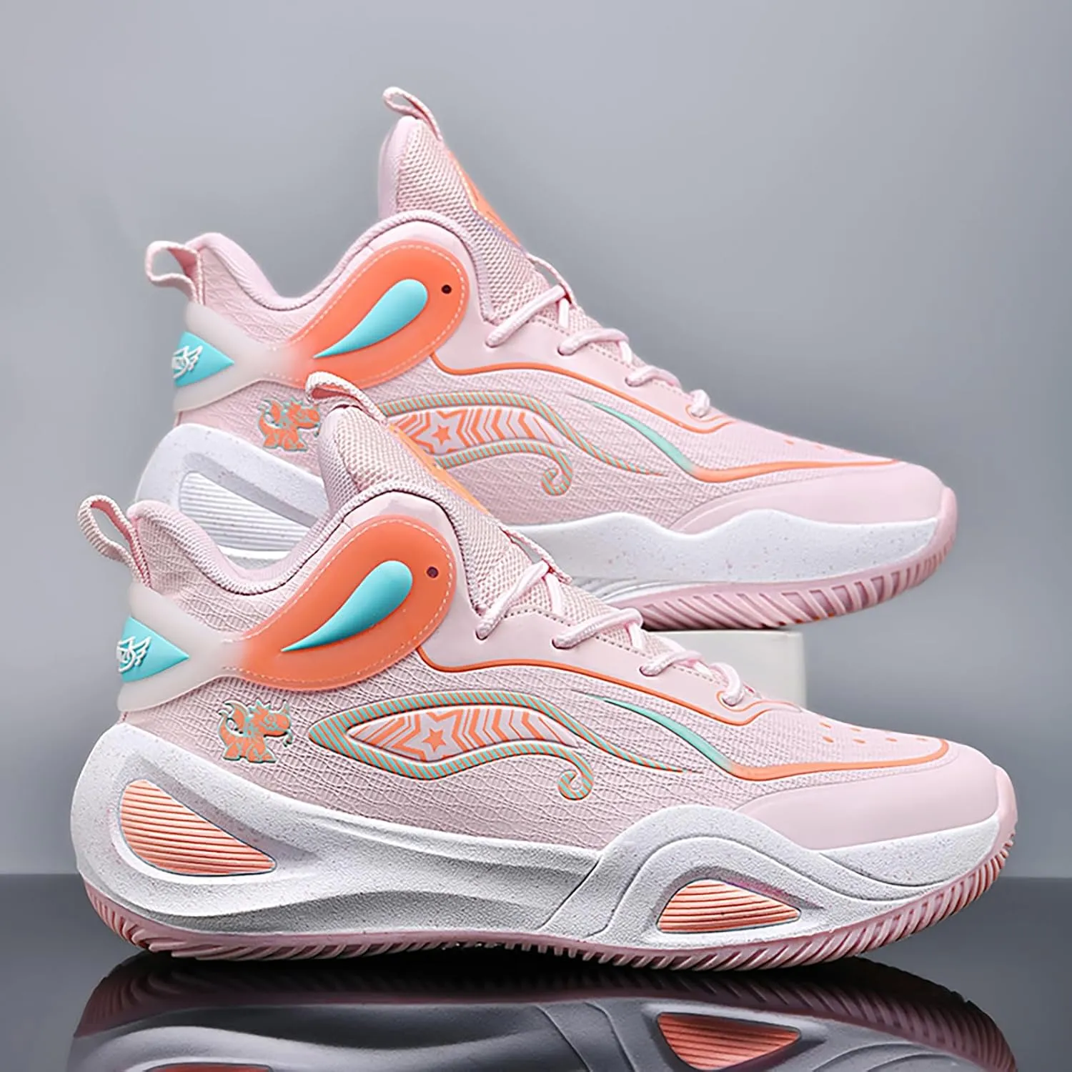 Women Men Basketball Shoes Breathable Men Non Slip Outdoor Fashion Unisex Sneakers