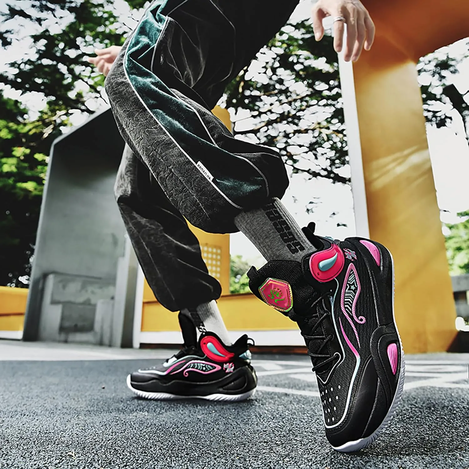 Women Men Basketball Shoes Breathable Men Non Slip Outdoor Fashion Unisex Sneakers