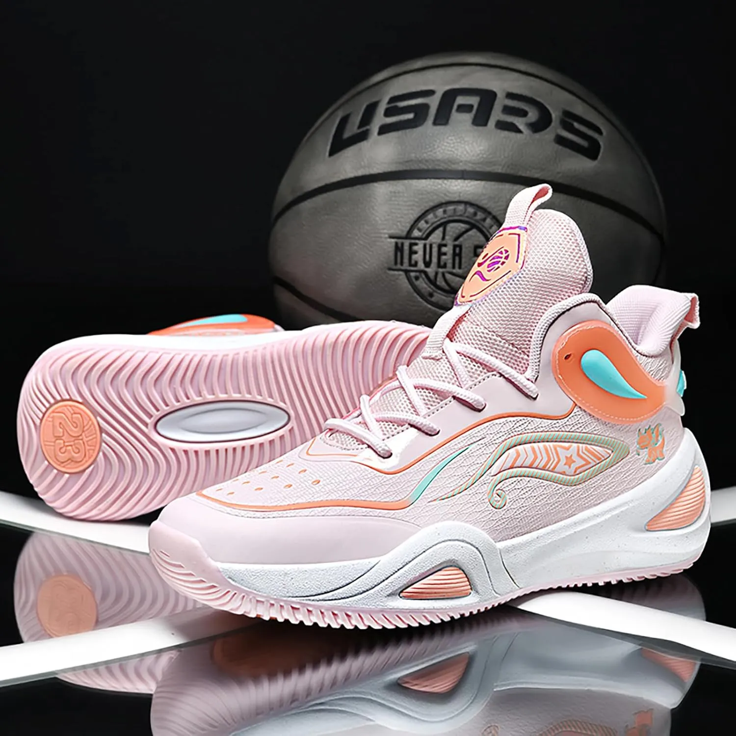 Women Men Basketball Shoes Breathable Men Non Slip Outdoor Fashion Unisex Sneakers