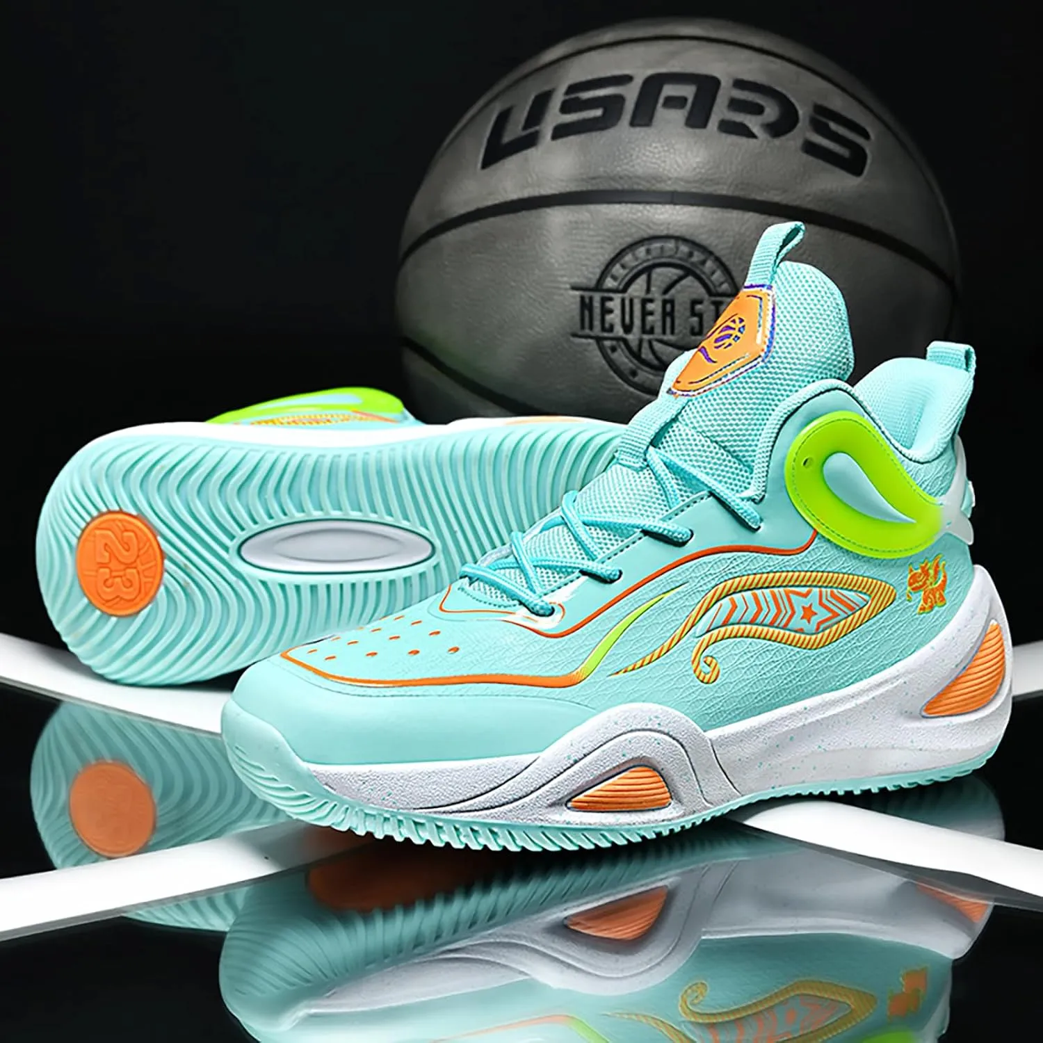 Women Men Basketball Shoes Breathable Men Non Slip Outdoor Fashion Unisex Sneakers
