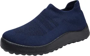 Women's Fashion Sneaker Non Slip Lace Up Comfort Women's Work or Walking Sneakers Men's Basketball Shoes Women Slip On Loafers Waterproof Sneakers Men