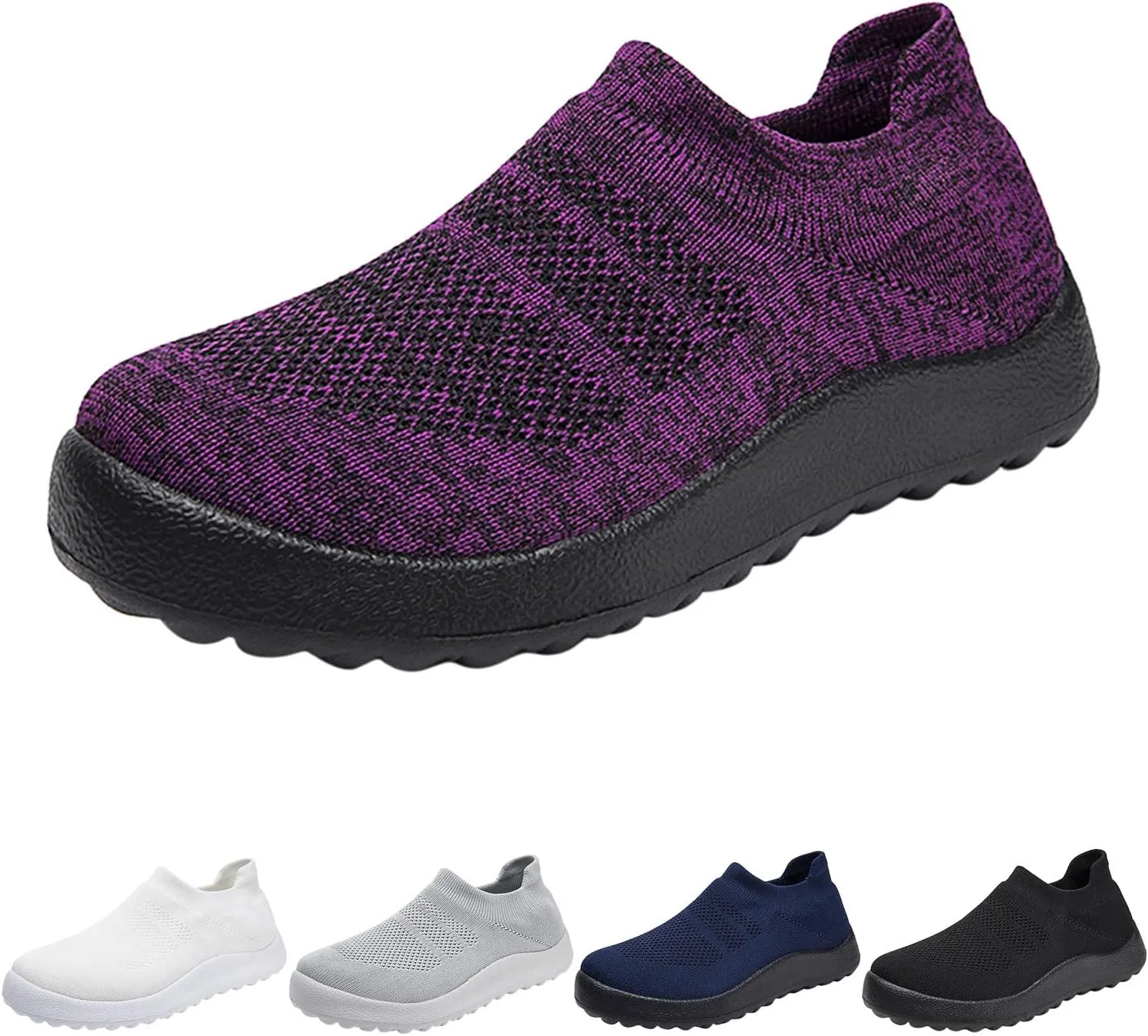 Women's Fashion Sneaker Non Slip Lace Up Comfort Women's Work or Walking Sneakers Men's Basketball Shoes Women Slip On Loafers Waterproof Sneakers Men
