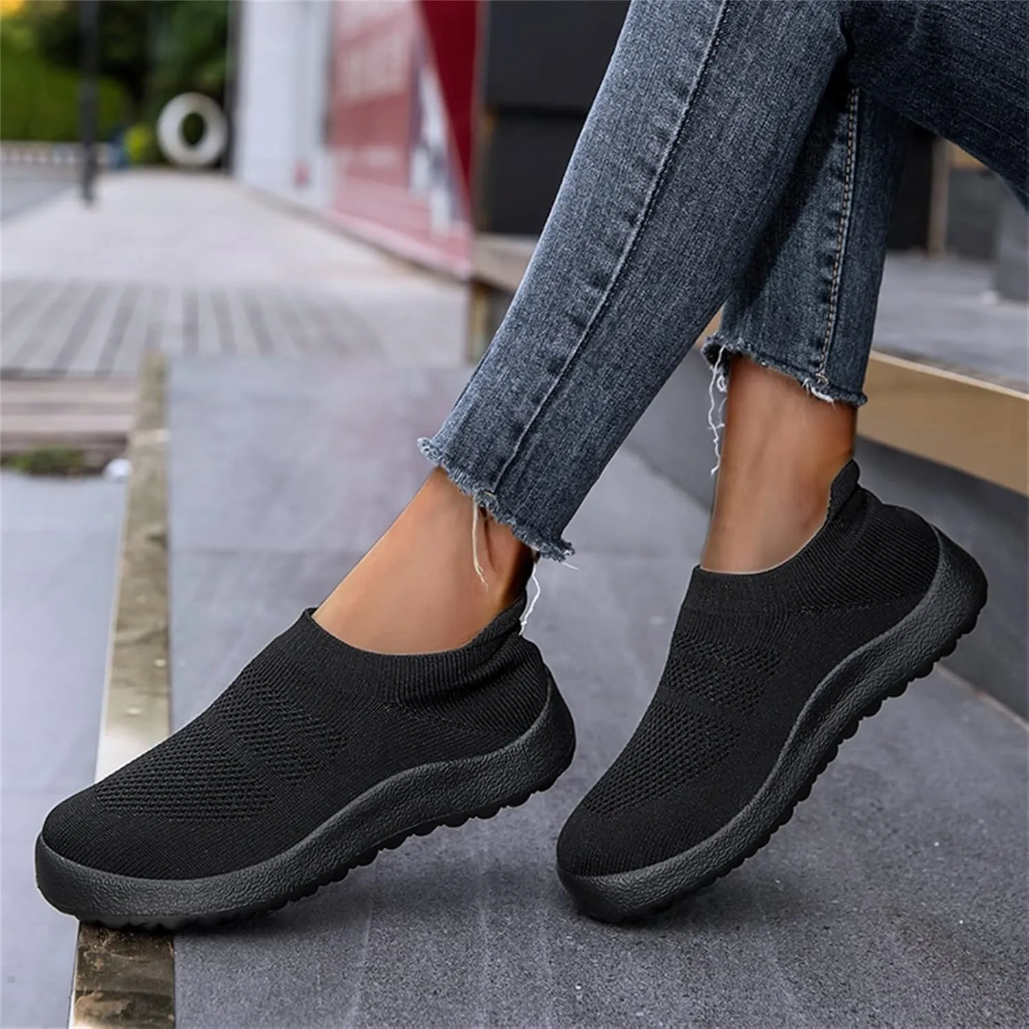 Women's Fashion Sneaker Non Slip Work Wide Comfortable Slip Resistant Work Shoes Wide Basketball Shoes Sports Loafer Women Sneaker Insoles Women