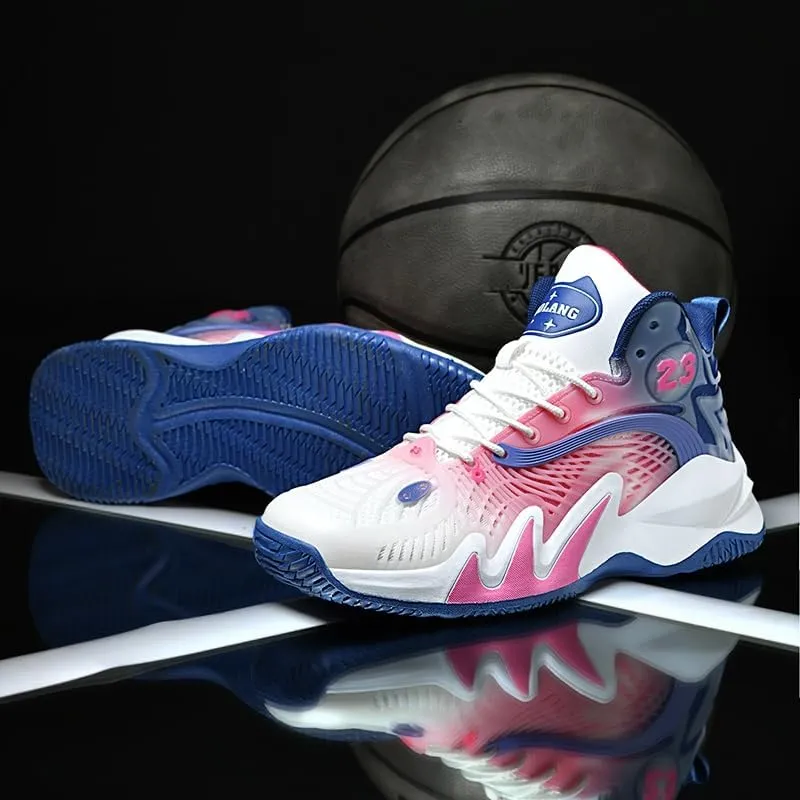 Womens Mens Basketball Shoes Fashion Sneakers Lightweight Non Slip Outdoor Sports Running Walking Tennis Shoes