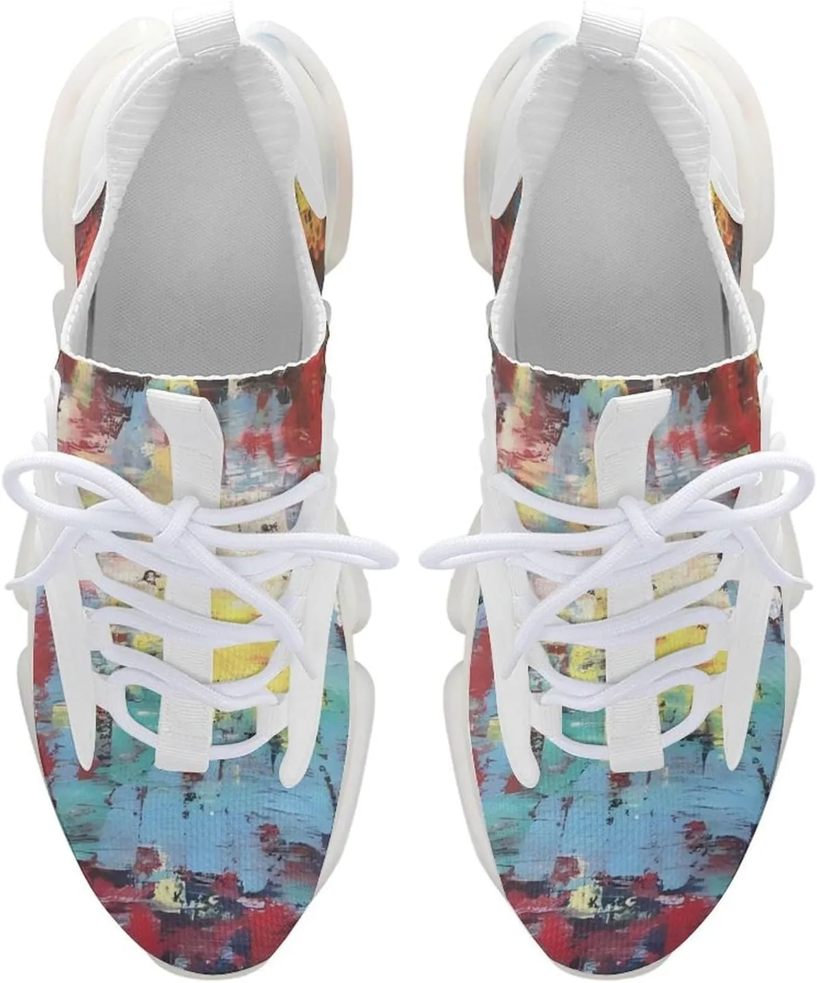 Women's Road Running Shoes, Fashion Trail Shoes, Excursion Breathable Sneakers, Lightweight Non Slip Trainers, Athletic Shoe