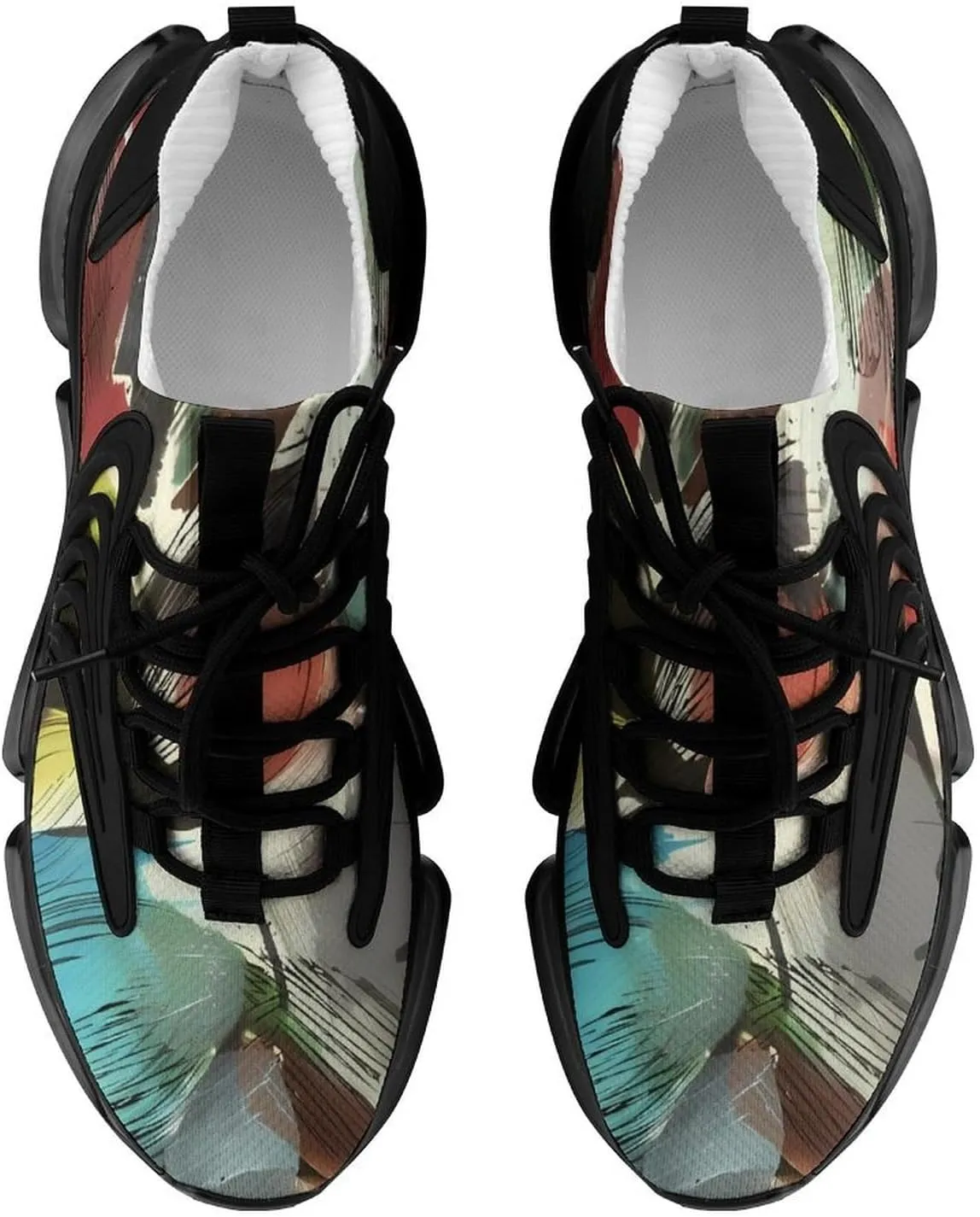 Women's Road Running Shoes, Fashion Trail Shoes, Excursion Breathable Sneakers, Lightweight Non Slip Trainers, Athletic Shoe