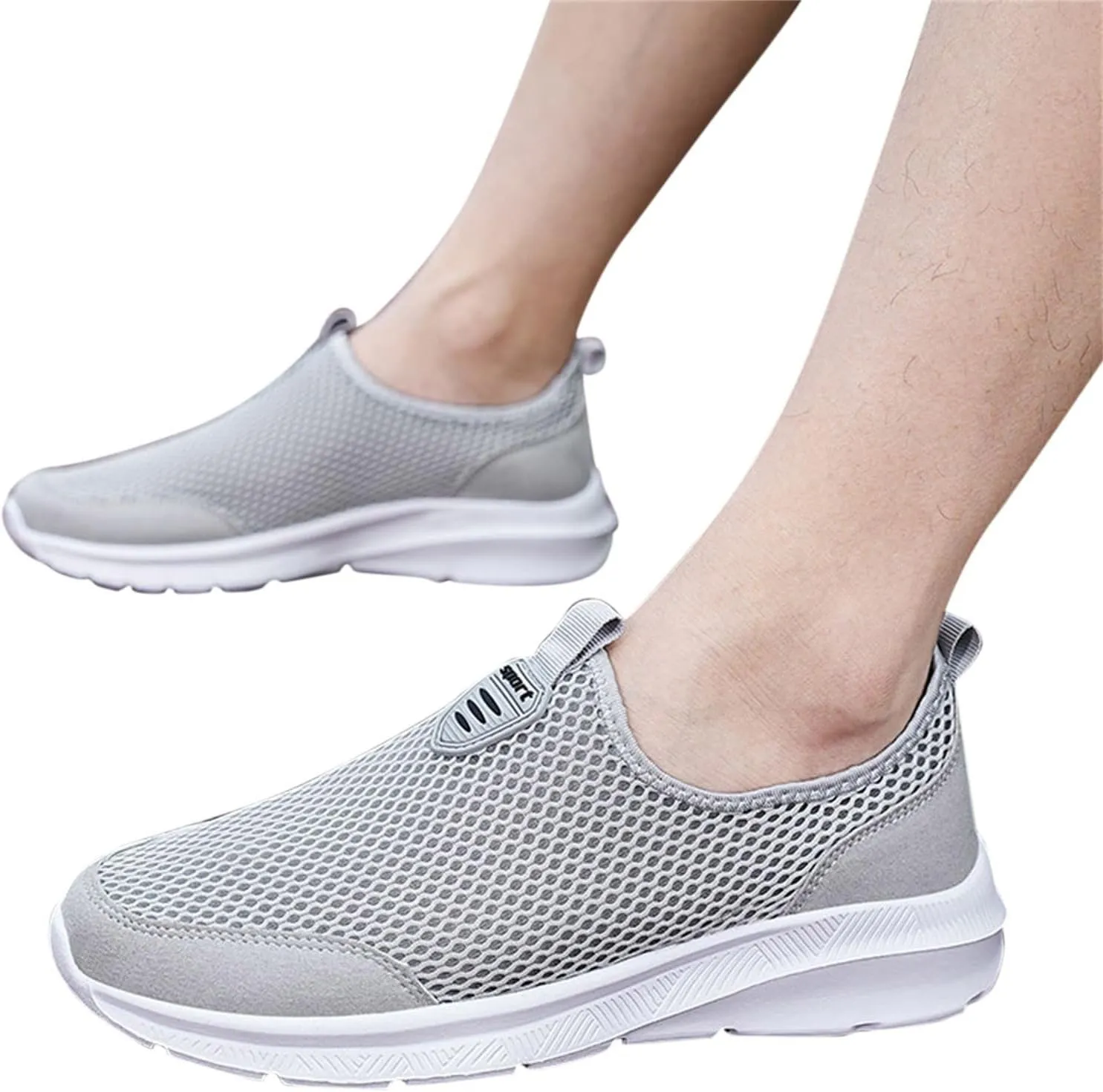 Womens Slip on Walking Shoes Comfort Lightweight Running Shoes for Women Boots Woman Shoes Casual Platform Sneakers Platform Tennis Shoe Cross Trainer Shoe