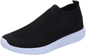 Women's Slip on Walking Shoes Tennis Lightweight Gym Non Slip Work Shoes Women Casual Women's Shoes Casual Fashion Sneakers 2025 Platform Tennis Shoe Trainers Shoe