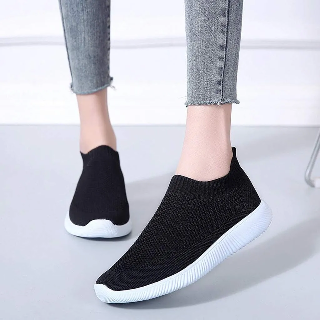 Women's Slip on Walking Shoes Tennis Lightweight Gym Non Slip Work Shoes Women Casual Women's Shoes Casual Fashion Sneakers 2025 Platform Tennis Shoe Trainers Shoe