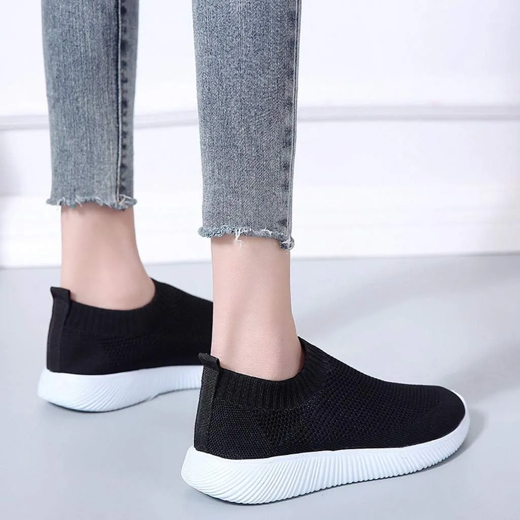Women's Slip on Walking Shoes Tennis Lightweight Gym Non Slip Work Shoes Women Casual Women's Shoes Casual Fashion Sneakers 2025 Platform Tennis Shoe Trainers Shoe