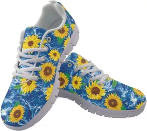 Women's Sneaker Running Shoes Walking Tennis Athletic Lightweight Breathable Mesh Sports Trainer