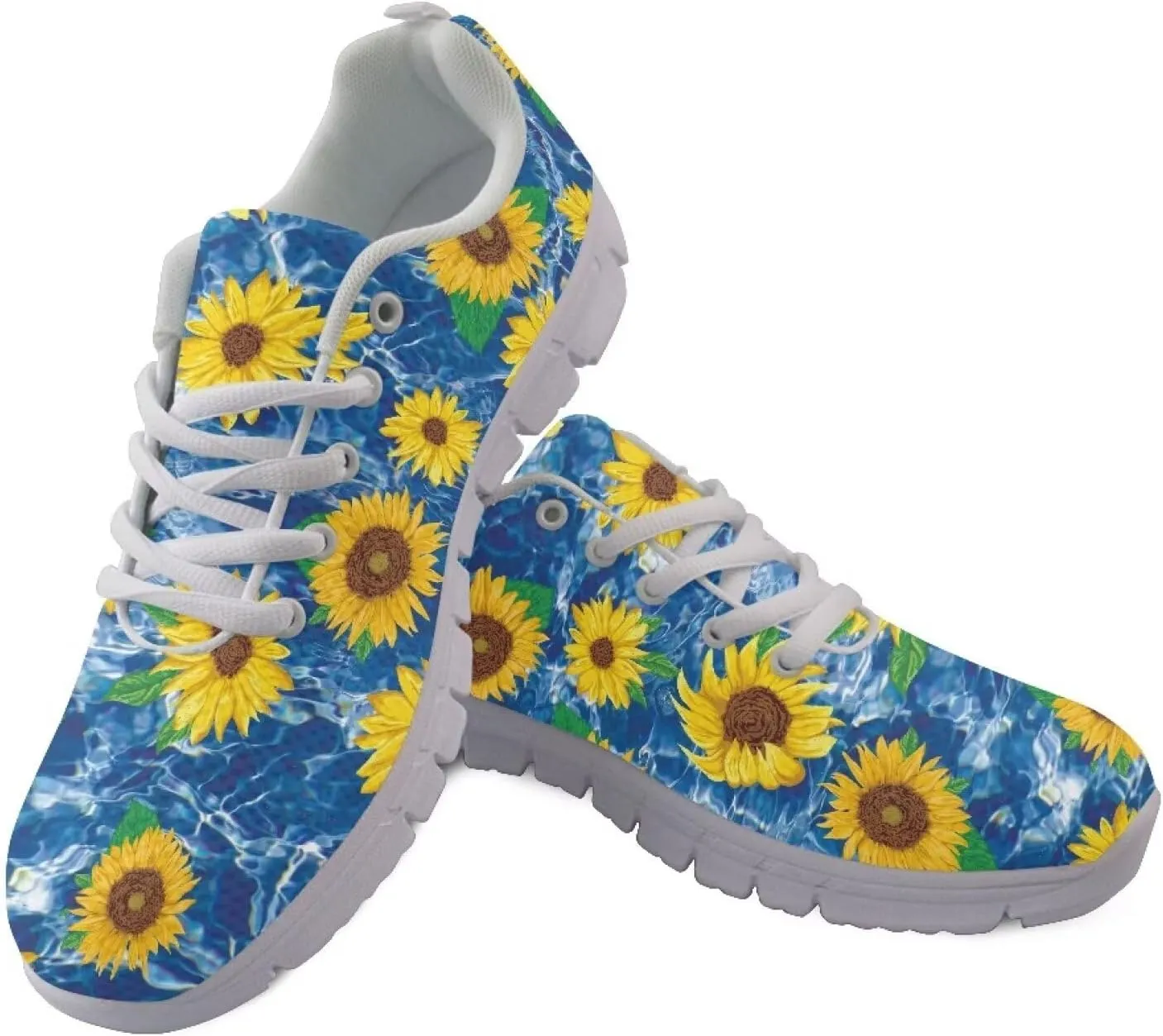 Women's Sneaker Running Shoes Walking Tennis Athletic Lightweight Breathable Mesh Sports Trainer
