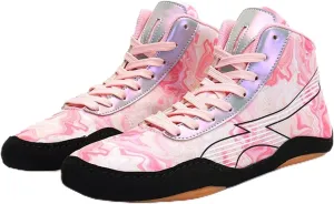 Women's Wrestling Boxing Shoes Combat Training Shoes for Men Non Slip Fitness Sneakers for Wrestling, Boxing, Weightlifting & Bodybuilding