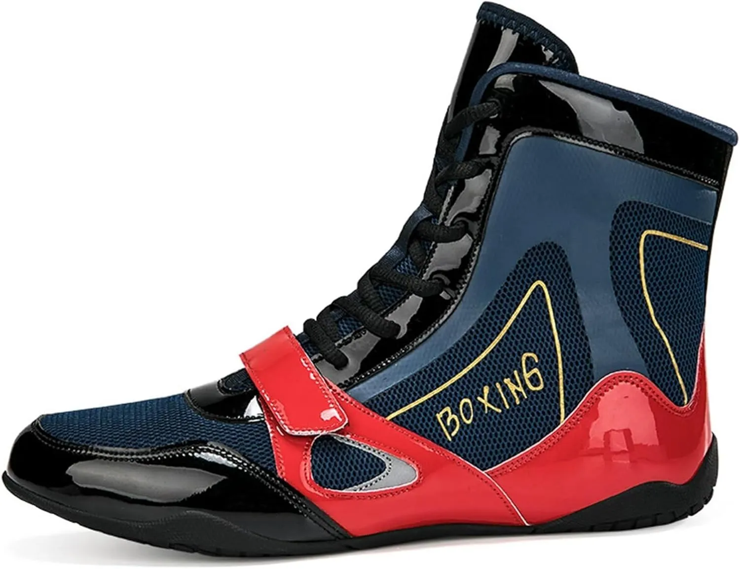 Women's Wrestling Boxing Shoes Men's Combat Training Shoes Pro Fighting Boots and Training Workout Shoes Non Slip Fitness Sneakers