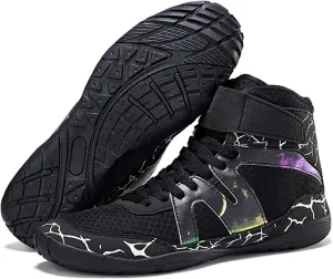 Wrestling Boxing Shoes for Men Non Slip Fitness Sneakers Combat Training Shoes for Fighting Shoes Powerlifting Bodybuilding Boots