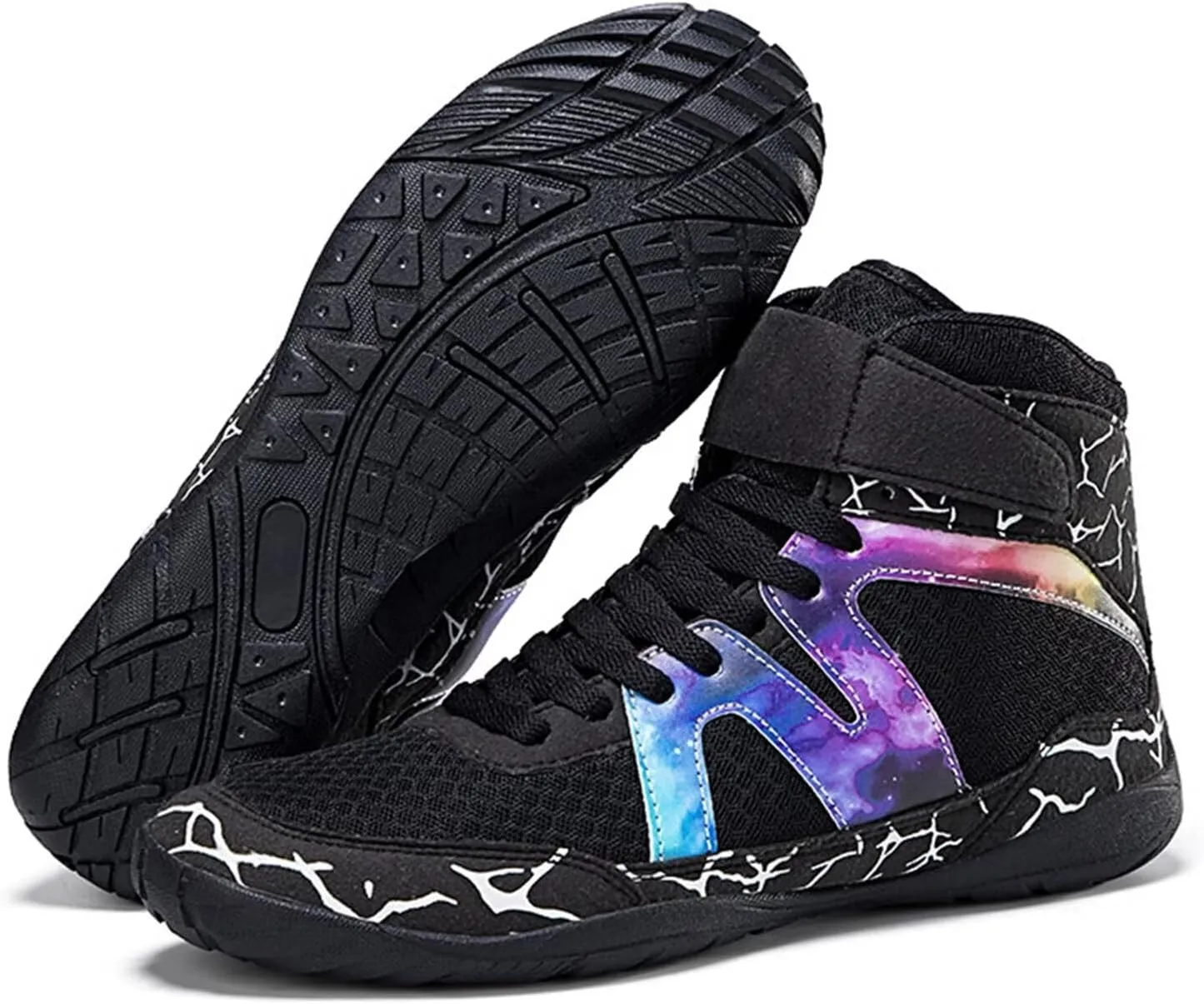 Wrestling Boxing Shoes for Men Non Slip Fitness Sneakers Combat Training Shoes for Fighting Shoes Powerlifting Bodybuilding Boots