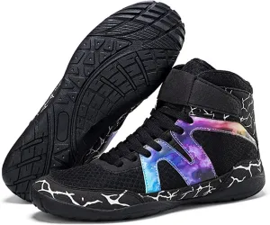 Wrestling Boxing Shoes for Men Non Slip Fitness Sneakers Combat Training Shoes for Fighting Shoes Powerlifting Bodybuilding Boots