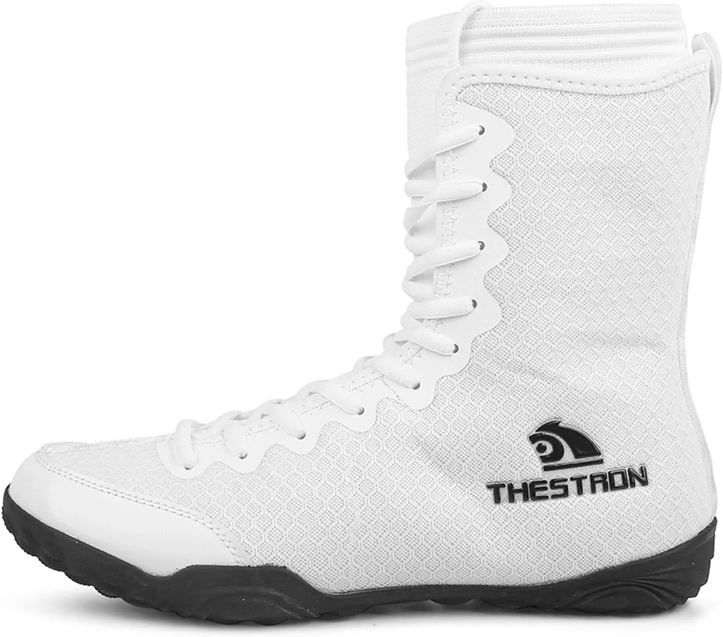 Wrestling Boxing Shoes Men Breathable Non Slip Rubber Sole High Top Fitness Training Shoe Lightweight for Adult & Youth Men Women Weightlifting Powerlifting