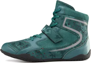 Wrestling Shoes Boxing Boots for Men and Women Anti-Slip Combat Training Shoes for Wrestling, Boxing, Weightlifting & Bodybuilding