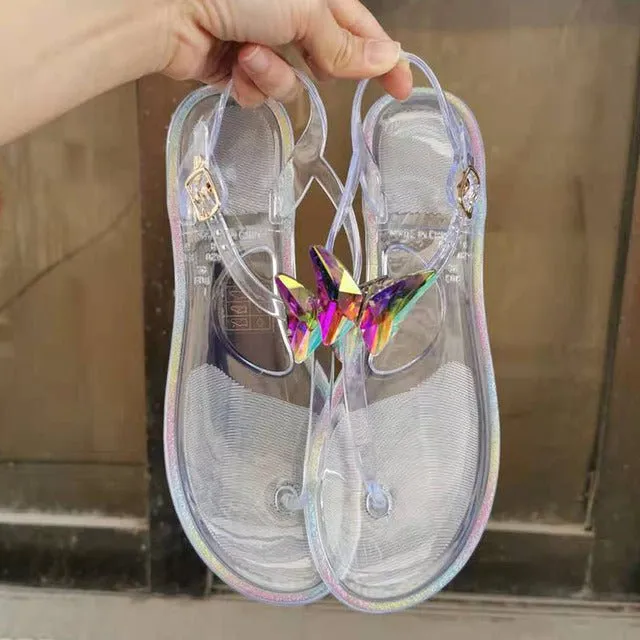 ZONNEBLOEM Crystal Jelly Beach Sandals