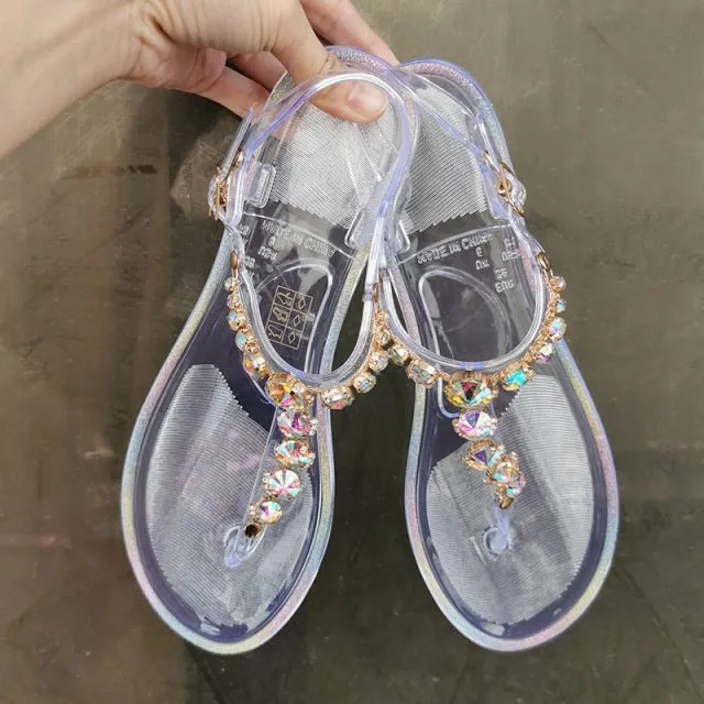 ZONNEBLOEM Crystal Jelly Beach Sandals